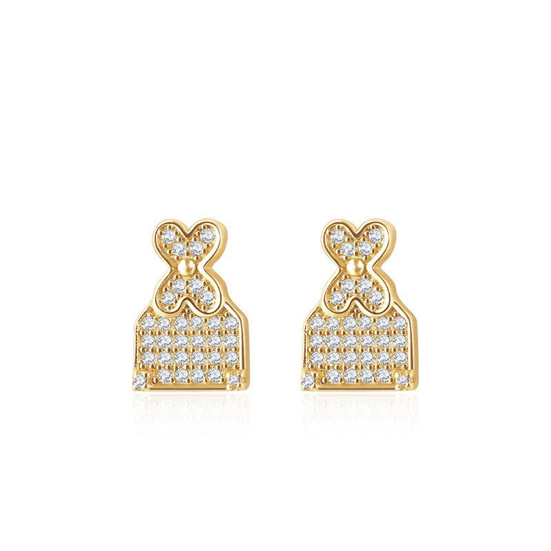S999 Sterling Silver Muriel Earrings