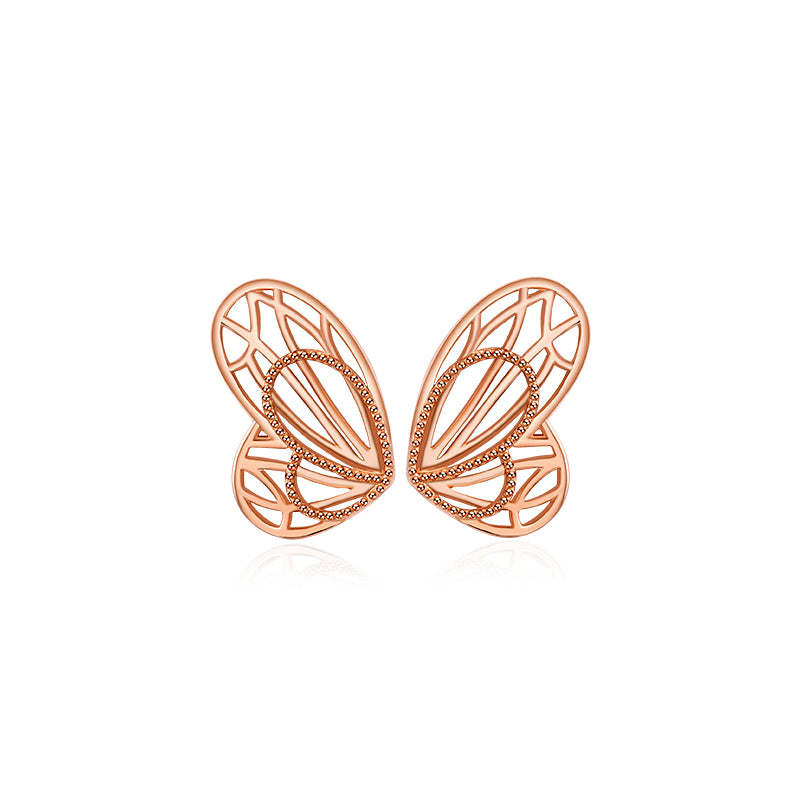 Openwork Butterfly Stud Earrings
