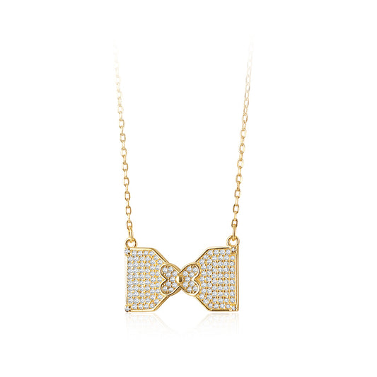 Flower Reflecting Starry Stars 925 Sterling Silver Necklace
