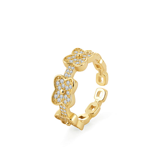 S999 Sterling Silver Lively Ring