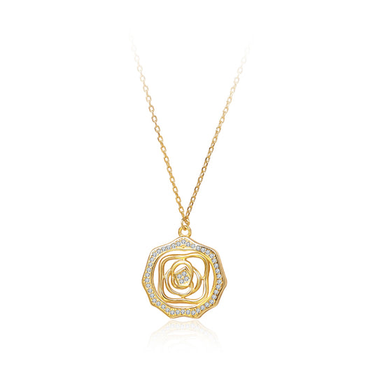 925 Sterling Silver Rosien Necklace