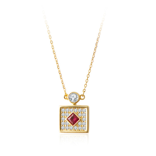 925 Sterling Silver Felicia Necklace