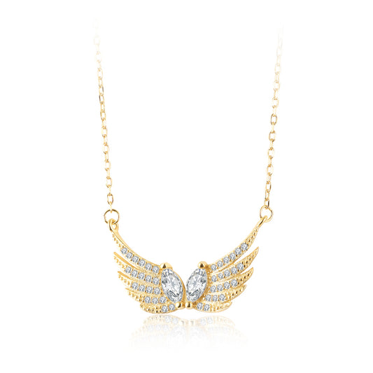 925 Sterling Silver Fairy Necklace